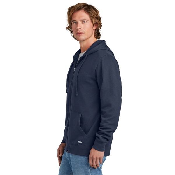 New Era Comeback Fleece Full-Zip Hoodie... from ASI 84863 SanMar