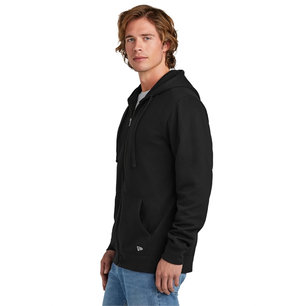 New Era Comeback Fleece Full-Zip Hoodie... from ASI 84863 SanMar