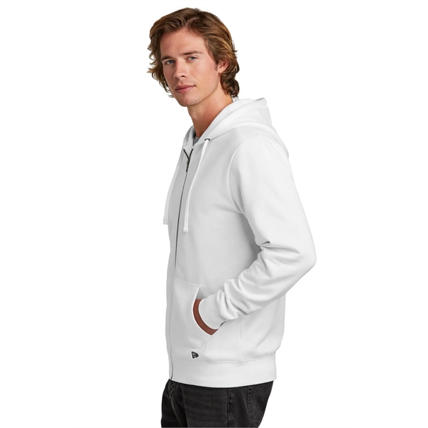 New Era Comeback Fleece Full-Zip Hoodie... from ASI 84863 SanMar