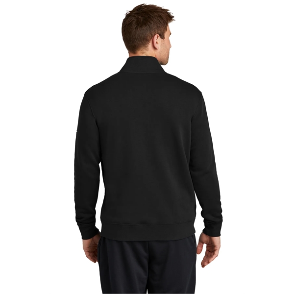 Nike Club Fleece Sleeve Swoosh 1/2-Zip... from ASI 84863 SanMar