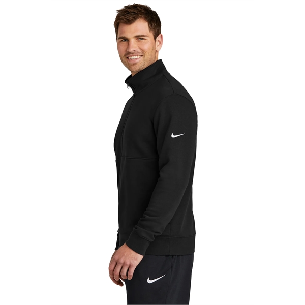 Nike Club Fleece Sleeve Swoosh 1/2-Zip... from ASI 84863 SanMar