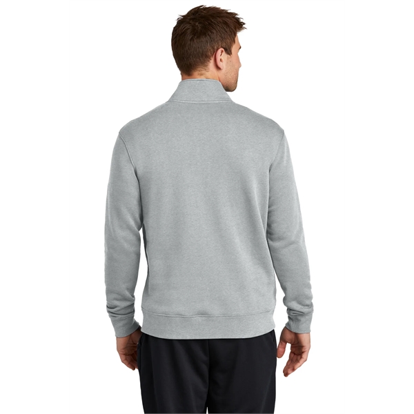 Nike Club Fleece Sleeve Swoosh 1/2-Zip... from ASI 84863 SanMar
