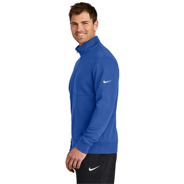 Nike Club Fleece Sleeve Swoosh 1/2-Zip... from ASI 84863 SanMar