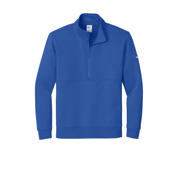 Nike Club Fleece Sleeve Swoosh 1/2-Zip... from ASI 84863 SanMar