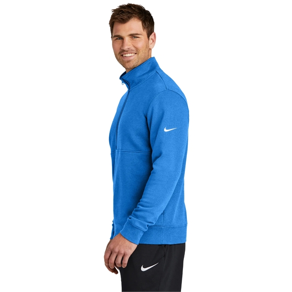 Nike Club Fleece Sleeve Swoosh 1/2-Zip... from ASI 84863 SanMar