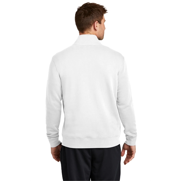 Nike Club Fleece Sleeve Swoosh 1/2-Zip... from ASI 84863 SanMar