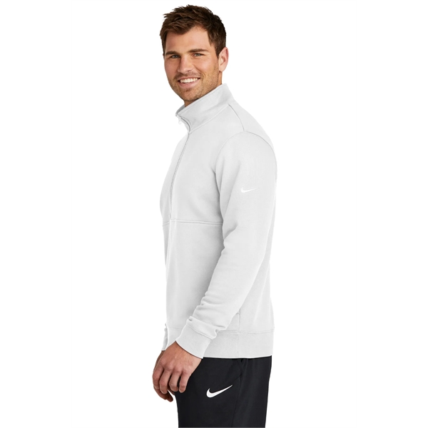 Nike Club Fleece Sleeve Swoosh 1/2-Zip... from ASI 84863 SanMar