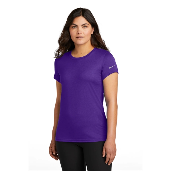 Nike Ladies Swoosh Sleeve rLegend Tee... from ASI 84863 SanMar
