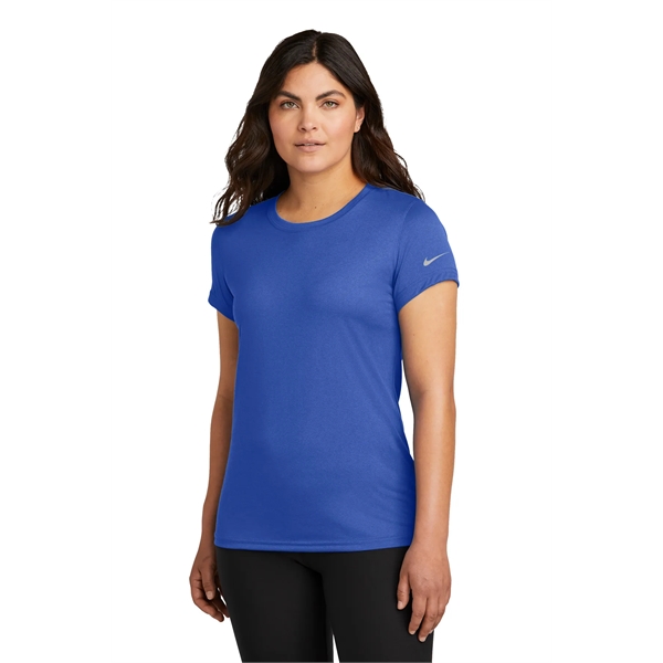 Nike Ladies Swoosh Sleeve rLegend Tee... from ASI 84863 SanMar