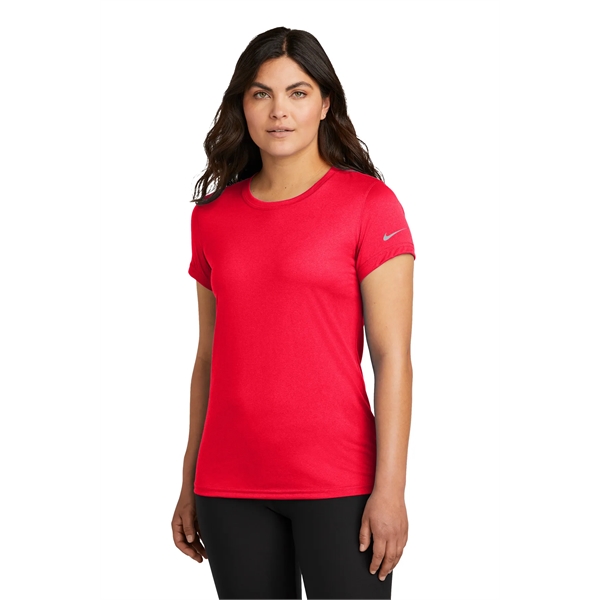 Nike Ladies Swoosh Sleeve rLegend Tee... from ASI 84863 SanMar