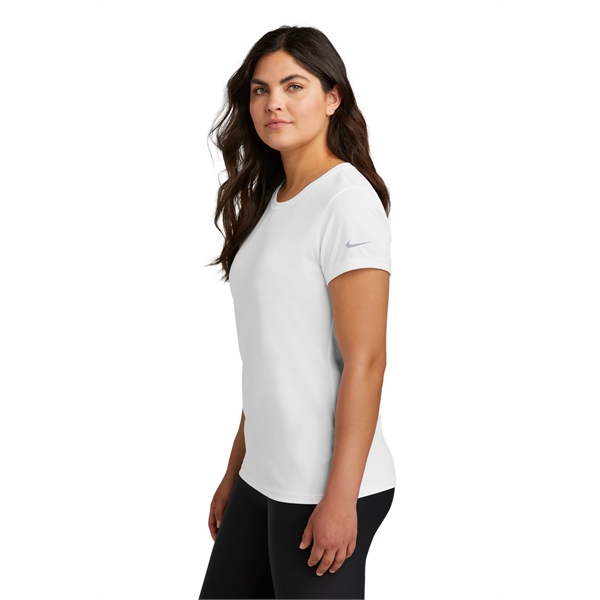 Nike Ladies Swoosh Sleeve rLegend Tee... from ASI 84863 SanMar