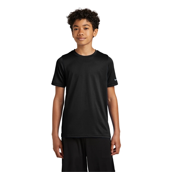 Nike Youth Swoosh Sleeve rLegend Tee... from ASI 84863 SanMar