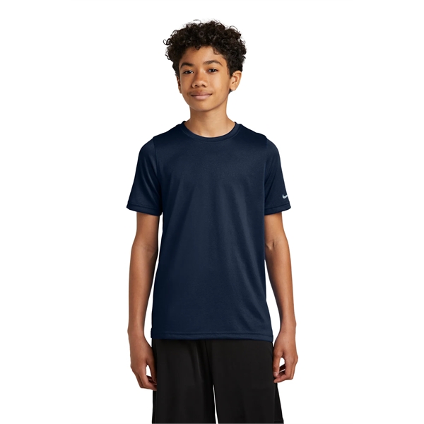 Nike Youth Swoosh Sleeve rLegend Tee... from ASI 84863 SanMar