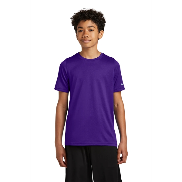 Nike Youth Swoosh Sleeve rLegend Tee... from ASI 84863 SanMar