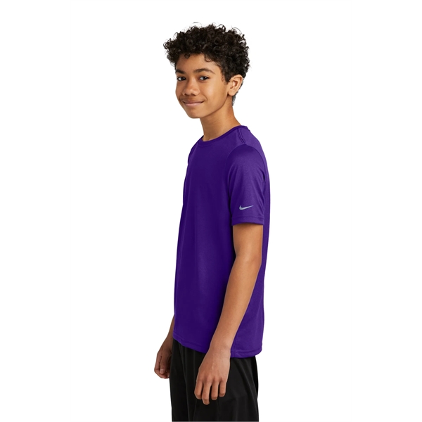 Nike Youth Swoosh Sleeve rLegend Tee... from ASI 84863 SanMar
