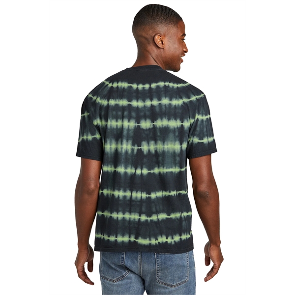 Port & Company Allover Stripe Tie-Dye Tee... from ASI 84863 SanMar
