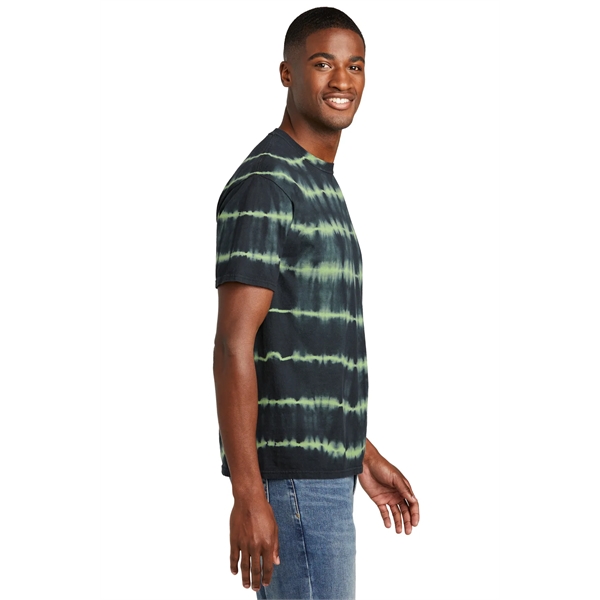 Port & Company Allover Stripe Tie-Dye Tee... from ASI 84863 SanMar