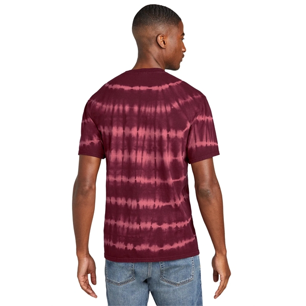 Port & Company Allover Stripe Tie-Dye Tee... from ASI 84863 SanMar