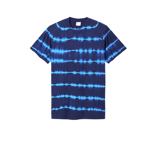 Port & Company Allover Stripe Tie-Dye Tee... from ASI 84863 SanMar