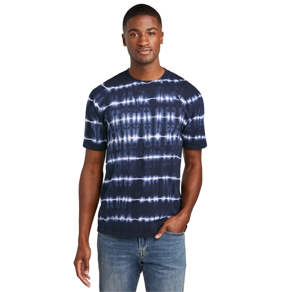 Port & Company Allover Stripe Tie-Dye Tee... from ASI 84863 SanMar