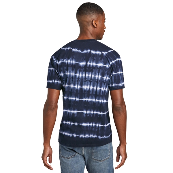 Port & Company Allover Stripe Tie-Dye Tee... from ASI 84863 SanMar