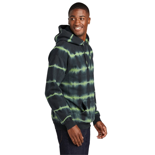 Port & Company Allover Stripe Tie-Dye Fleece... from ASI 84863 SanMar