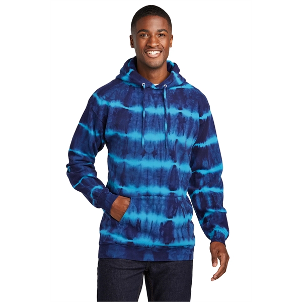 Port & Company Allover Stripe Tie-Dye Fleece... from ASI 84863 SanMar
