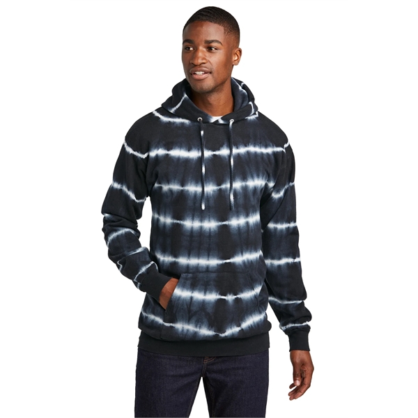 Port & Company Allover Stripe Tie-Dye Fleece... from ASI 84863 SanMar
