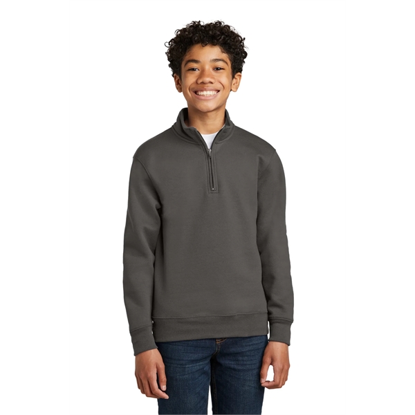 Port & Company Youth Core Fleece 1/4-Zip Pullover Sweatshirt... from ASI 84863 SanMar