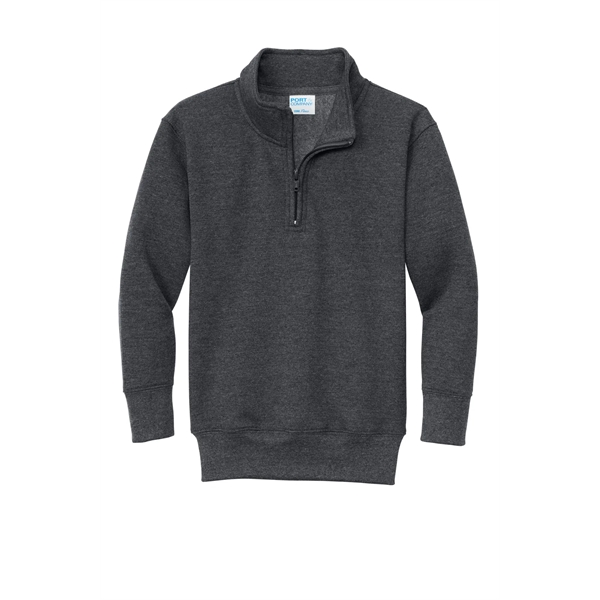 Port & Company Youth Core Fleece 1/4-Zip Pullover Sweatshirt... from ASI 84863 SanMar