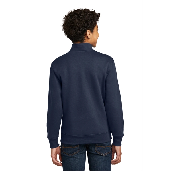 Port & Company Youth Core Fleece 1/4-Zip Pullover Sweatshirt... from ASI 84863 SanMar