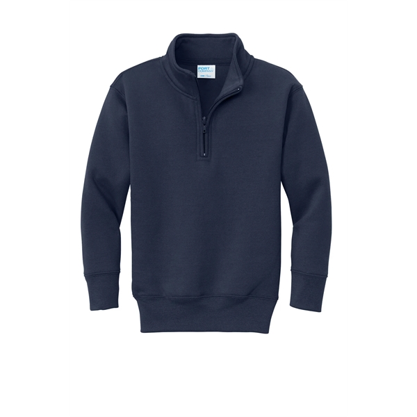 Port & Company Youth Core Fleece 1/4-Zip Pullover Sweatshirt... from ASI 84863 SanMar