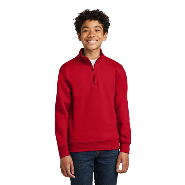 Port & Company Youth Core Fleece 1/4-Zip Pullover Sweatshirt... from ASI 84863 SanMar