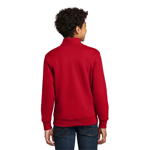 Port & Company Youth Core Fleece 1/4-Zip Pullover Sweatshirt... from ASI 84863 SanMar