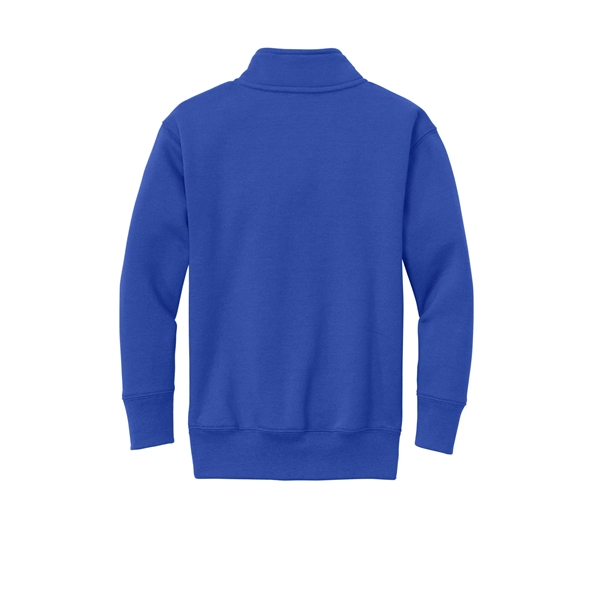Port & Company Youth Core Fleece 1/4-Zip Pullover Sweatshirt... from ASI 84863 SanMar