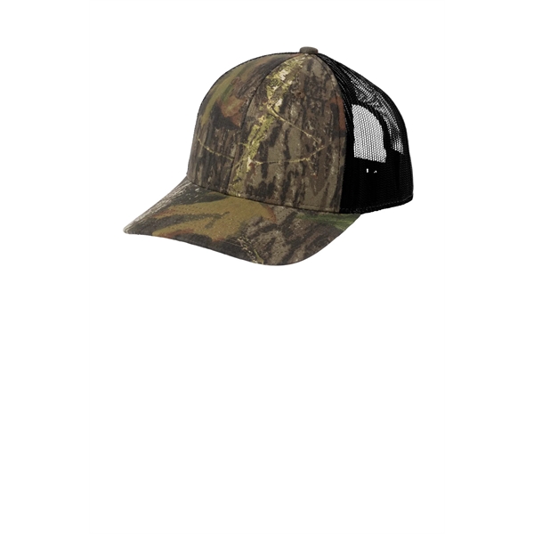 Russell Outdoors Camo Snapback Trucker Cap... from ASI 84863 SanMar