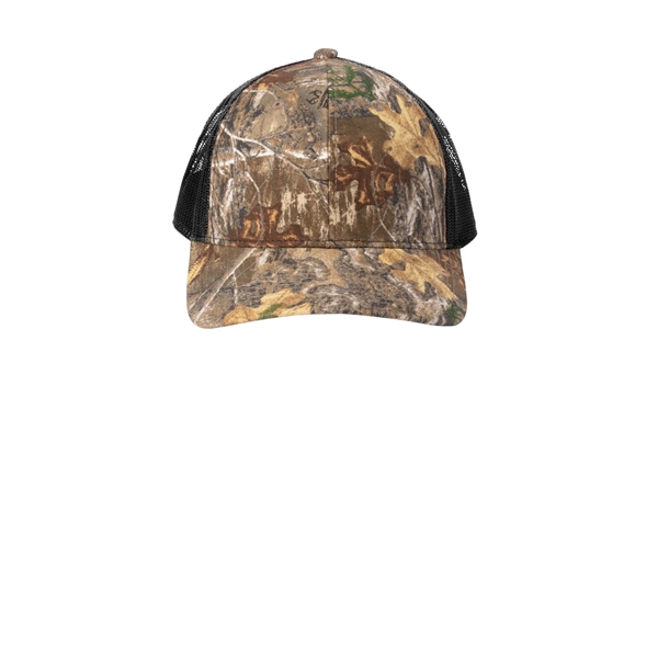 Russell Outdoors Camo Snapback Trucker Cap... from ASI 84863 SanMar