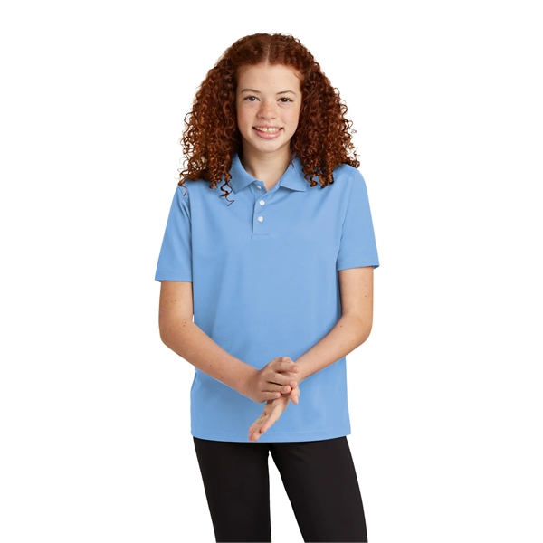 Sport-Tek Youth UV Micropique Polo... from ASI 84863 SanMar