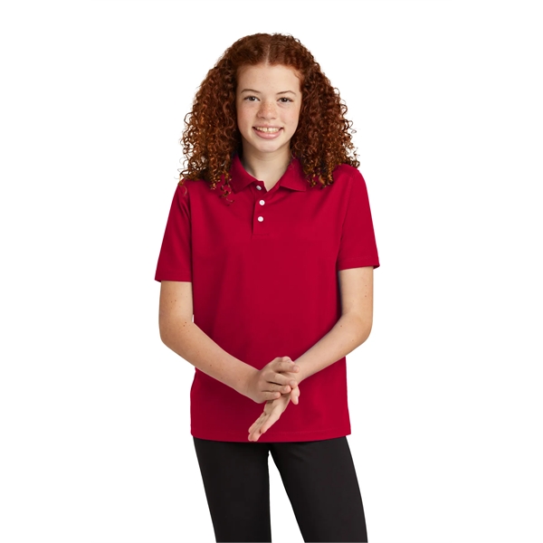 Sport-Tek Youth UV Micropique Polo... from ASI 84863 SanMar
