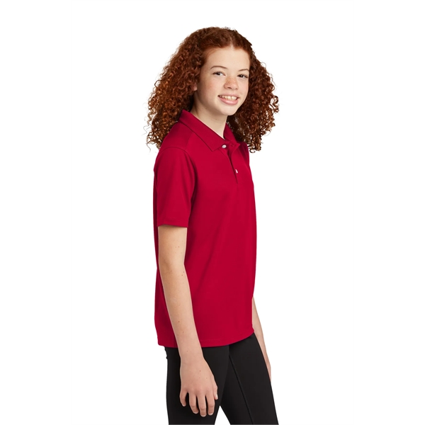 Sport-Tek Youth UV Micropique Polo... from ASI 84863 SanMar