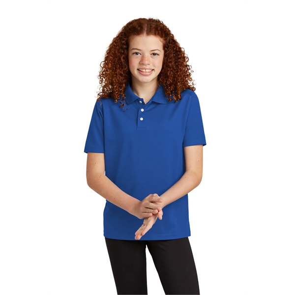 Sport-Tek Youth UV Micropique Polo... from ASI 84863 SanMar