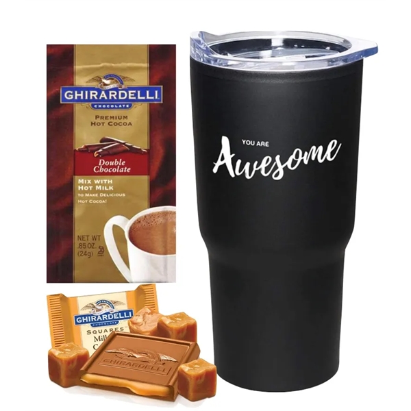 Appreciation Gift Tumbler with Cocoa and Chocolate... from ASI 89971 Stuff A Mug