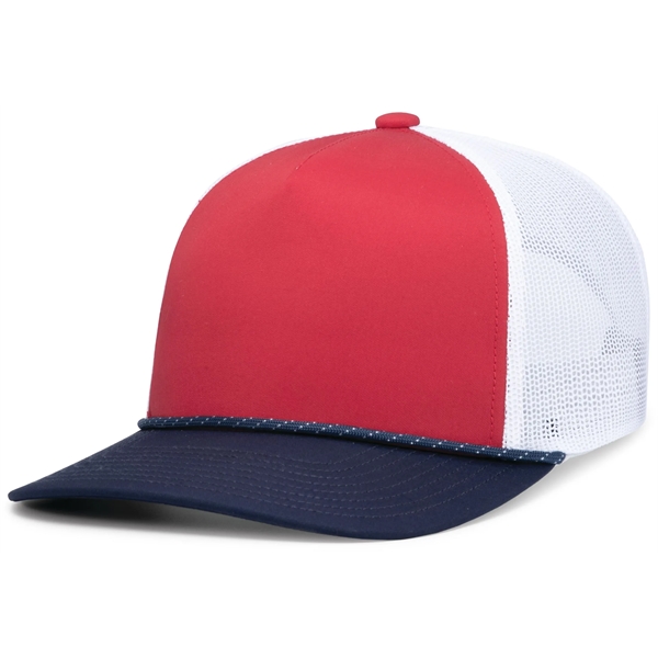 Trucker Cap with adjustable snapback.... from ASI 37461 Augusta Sportswear / Pacific Headwear