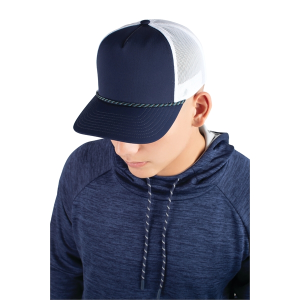 Trucker Cap with adjustable snapback.... from ASI 37461 Augusta Sportswear / Pacific Headwear