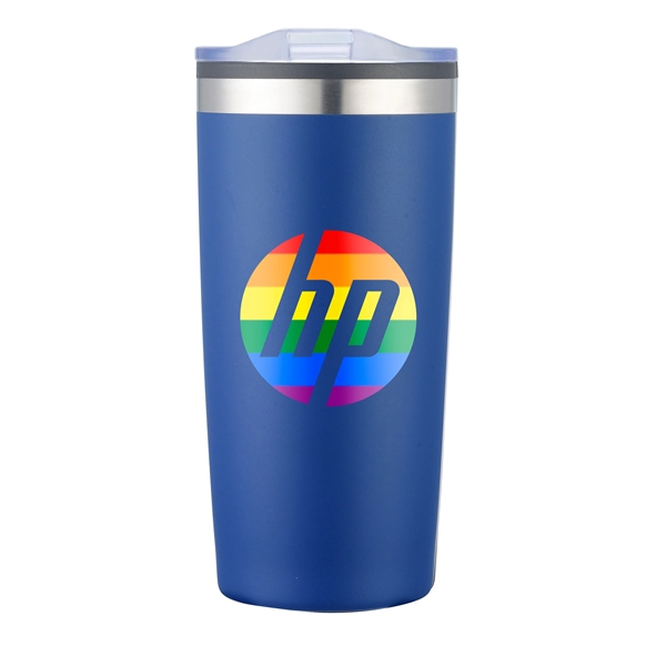 20 oz. stainless steel tumbler with insulating plastic lining and a... from ASI 90807 Tekweld