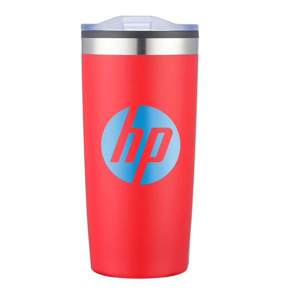 20 oz. stainless steel tumbler with insulating plastic lining and a... from ASI 90807 Tekweld