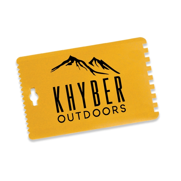Credit card size miniature ice scraper.... from ASI 55990 Garyline