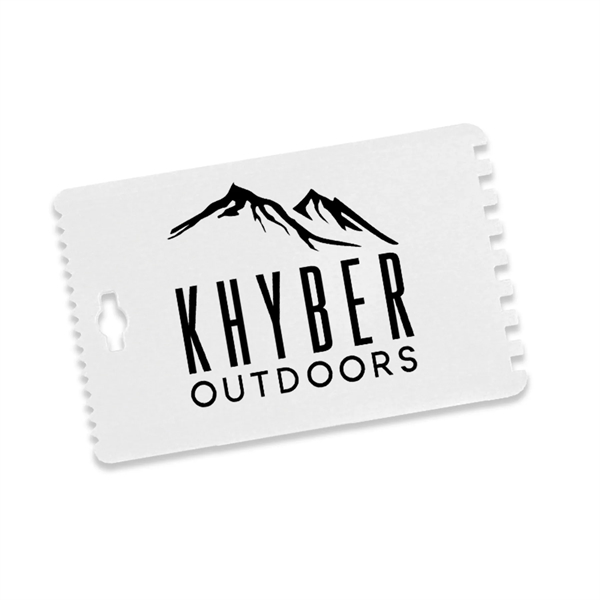 Credit card size miniature ice scraper.... from ASI 55990 Garyline
