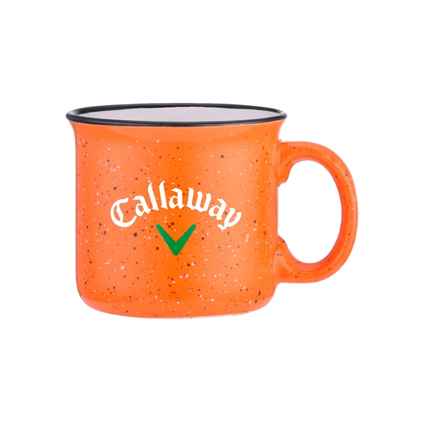 15 oz. speckled ceramic campfire mug with an ergonomic handle.... from ASI 90807 Tekweld