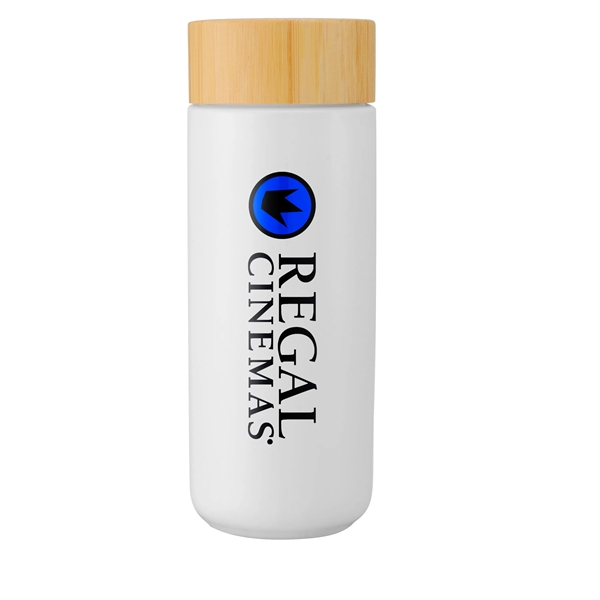 10 oz. ceramic travel cup with double wall insulation construction and... from ASI 90807 Tekweld